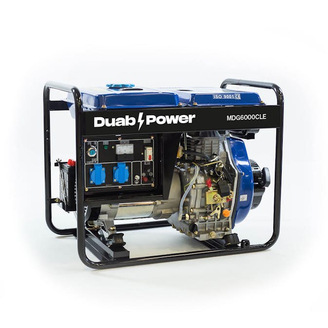 Elverk Duab-Power MDG6000CLE 1-fas Diesel fjärrstart