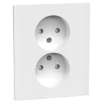 Vägguttag Gelia 2-vägs Infälld