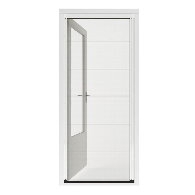 Insektsnät Lundbergs Plisserat Skjutdörr 960X2030-2060 mm Vit