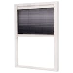 Insektsnät Lundbergs Plisserat Duo Fönster 1230X1600 mm Vit