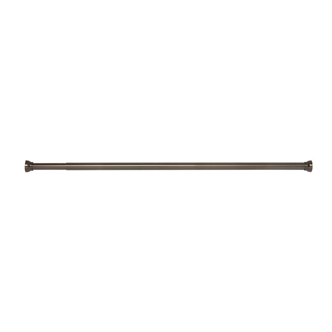 Duschstång Spirella Kreta 75-125 Svart Krom