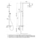 Takduschset Bathlife Brusa Tapp