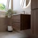 Tvättställsskåp Bathlife Eufori Valnöt