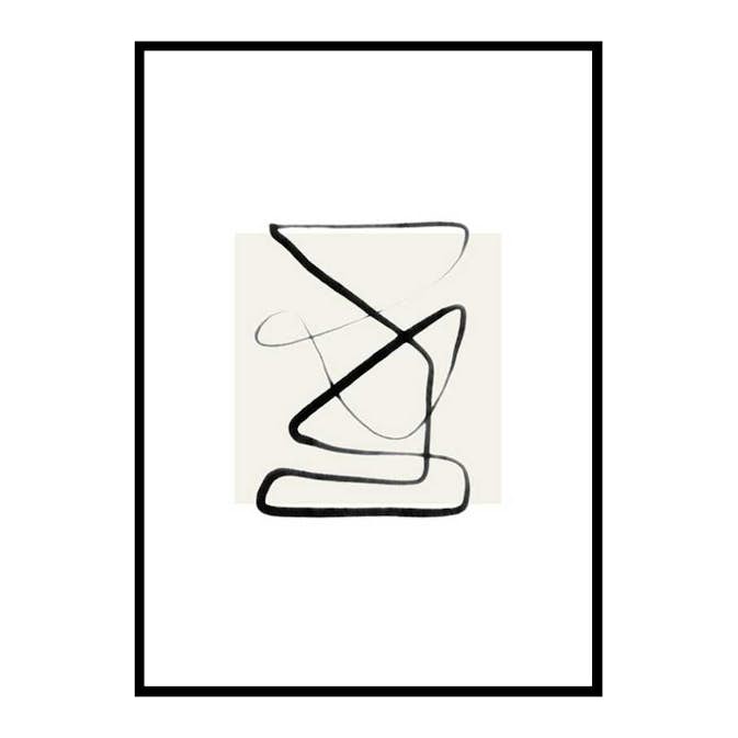 Poster Gallerix Abstract Brushed No4