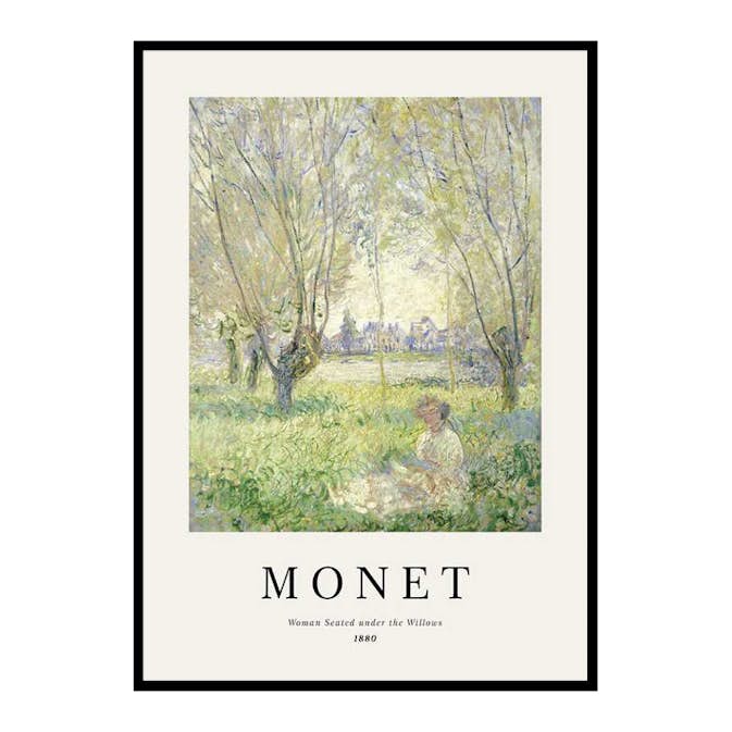 Poster Gallerix Monet Williows