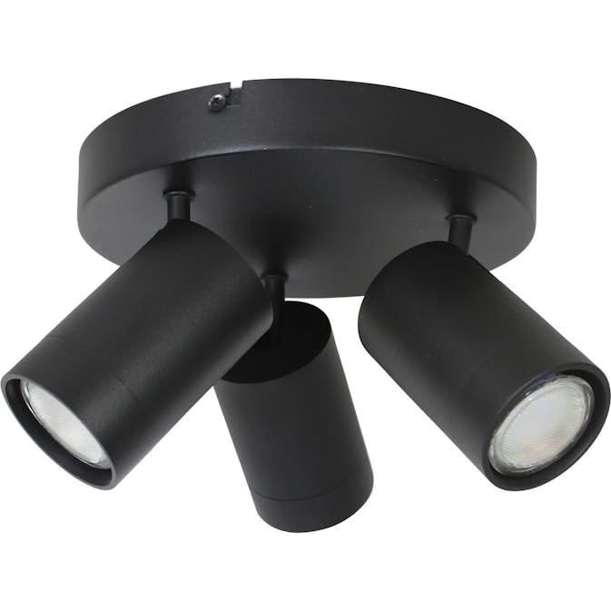 Taklampa Gelia Rondell 3 Spot Gu10 utan Ljuskälla Älö