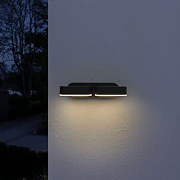 Väggarmatur Ledvance Endura Minispot II Grå 13W IP44