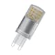 LED-Lampa Osram Pin (40) G9 Klar 827