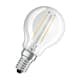 LED-Lampa Osram Klot (15) E14 827 Cl P