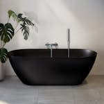 Badkar Bathlife Stillsam Mattsvart