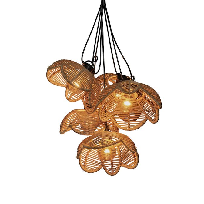 Startset Gnosjö Konstsmide Blomma E27 10 Amber LED