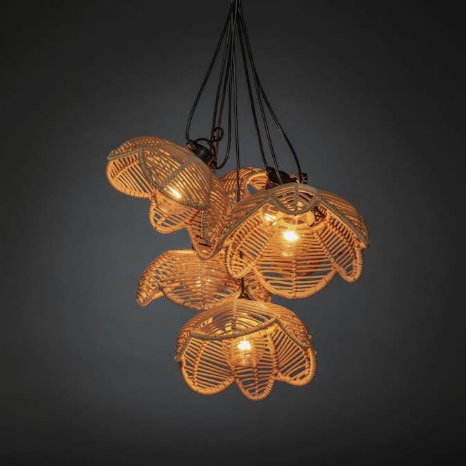 Tilläggsslinga Gnosjö Konstsmide Blomma E27 10 Amb LED