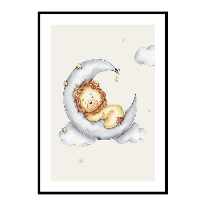 Poster Gallerix Sleeping Lion