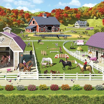 Barntapet Walltastic Hästar