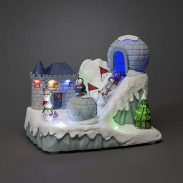 Julby Mekanisk Gnosjö Konstsmide Pingviner