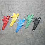 Krokodilklämma Elma Instruments Isolerad 5004 Svart