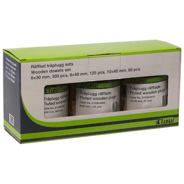 Räfflad Luna Tools Plugg I Sats Om 505 Delar