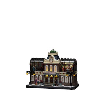 Julby Gnosjö Konstsmide B/O Mekanisk LED Tågstation