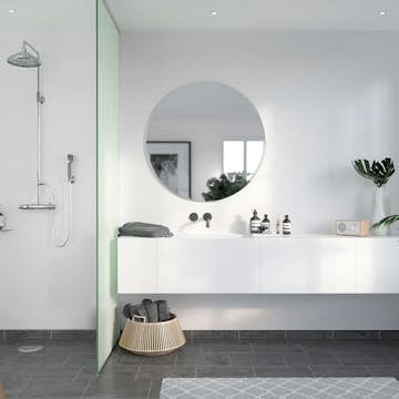 Våtrumsskiva Fibo Rhodos White 1091-M00 S