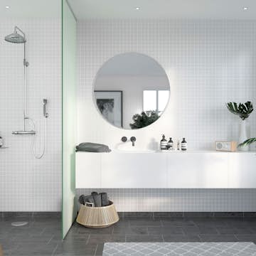 Våtrumsskiva Fibo Rhodos White 1091-M0303 S