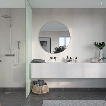 Våtrumsskiva Fibo Grey Cement 2145-L00 S