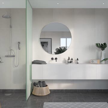 Våtrumsskiva Fibo Grey Cement 2145-M6060S