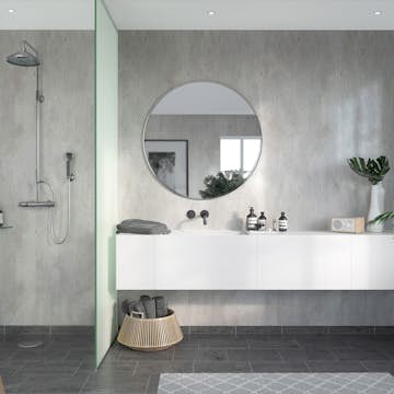 Våtrumsskiva Fibo Cracked Cement 2204-L00S