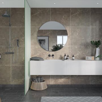 Våtrumsskiva Fibo Golden Brown Marble 2278-M6060S