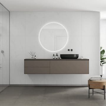 Våtrumsskiva Fibo 11x620x2400 Bianco Marble 2487-M6080S