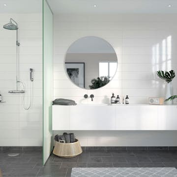 Våtrumsskiva Fibo Denver White 3091-M6015 HG