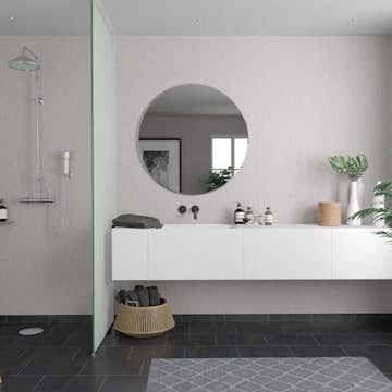 Våtrumsskiva Fibo Terrasso Light 4001-M10 S