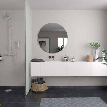 Våtrumsskiva Fibo Terrasso Light 4001-M6080 S