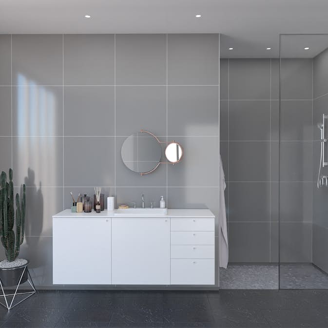 Våtrumsskiva Fibo Oslo 4063-LM6060 HG