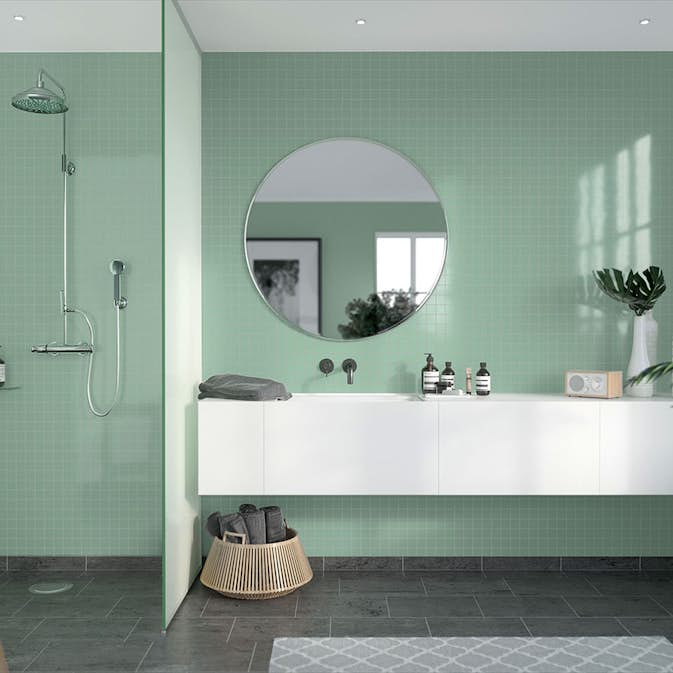 Våtrumsskiva Fibo Light Mint 4085-M0303 HG