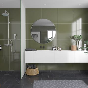 Våtrumsskiva Fibo Camo Green 5207-M6060 HG