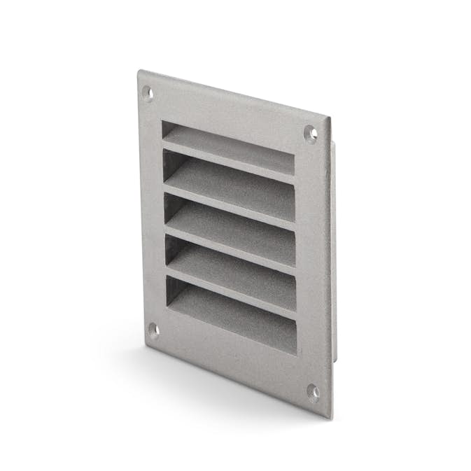 Ytterväggsgaller Fresh Gjuten Aluminium med Insektsnät Fyrkantigt