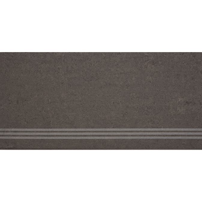 Klinker Arredo Fojs Collection Steel Glossy Grå 29,8x60 cm Trappsteg/Trappnos