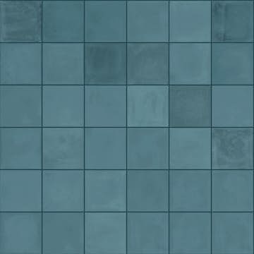 Klinker Marazzi Group D Segni Blend Azzuro Blå 10x10 cm
