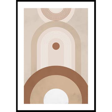 Poster Gallerix Geometric Shapes No2