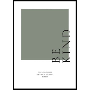 Poster Gallerix Be Kind