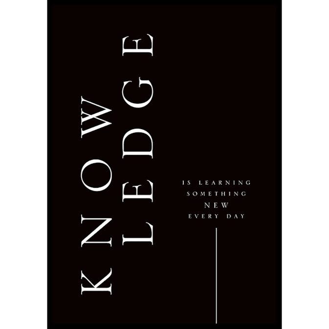 Poster Gallerix Knowledge