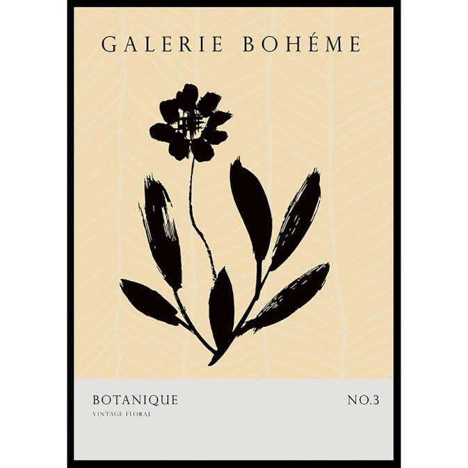 Poster Gallerix Galerie Boheme No3