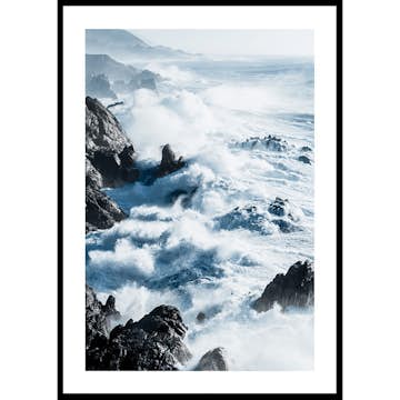 Poster Gallerix Pacific Ocean Coastline