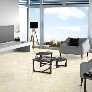 Klinker Netto Ceramika Onyx Beige Polished 60x60 cm