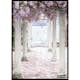 Poster Gallerix Pillars With Wisteria Flower-Roof