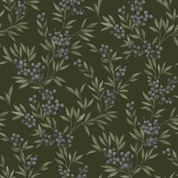 Tapet Boråstapeter Forest Berries 4715