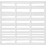 Skärm Jabo Modern 180x170 cm Vit