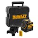 Krysslinjelaser DeWalt DW0811 360 Grader Röd