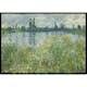 Poster Gallerix Banks of the Seine By Claude Monet