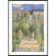 Poster Gallerix The Artist's Garden at Vétheuil By Claude Monet